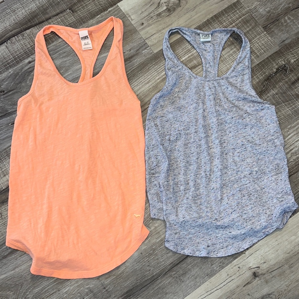 Two PINK tank tops XS
